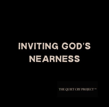 the quiet cry project grief support