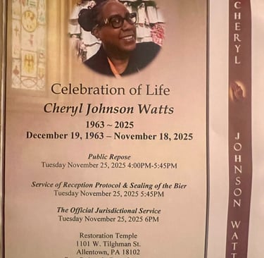 SIP Cheryl Johnson Watts in Allentown