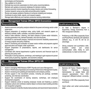 Management Trainee Officer Jobs in Power Planning and Monitoring Company 2026 February Apply Online PPMC MTO Latest