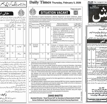 Human Settlement, Spatial Dev. And Social Housing Department