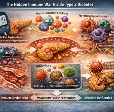 “Diabetes Is an Immune Crisis: 5 New Studies That Change Everything (2025–2026)”