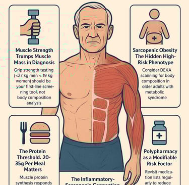 Clinical Pearls: Evidence-Based Insights on Sarcopenia