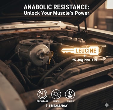 Discover how much protein older adults with sarcopenia really need. Learn evidence-based targets, op