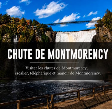 chutes de montmorency