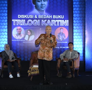 Bedah Buku Trilogi Kartini di Museum R.A. Kartini Rembang dan Relevansinya bagi Hukum Kesetaraan