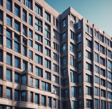 A vibrant storefront showcasing a variety of imported brand logos under warm lighting.