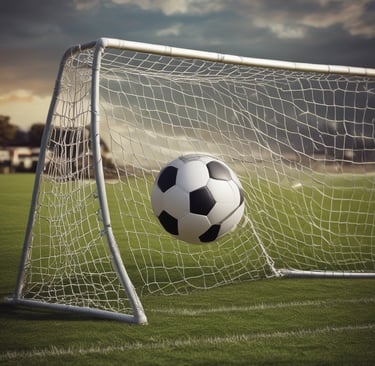 white and black soccer ball on black sand