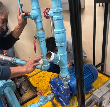 Manteniminto y reparacion de equipos de bombeo e hidroneumático