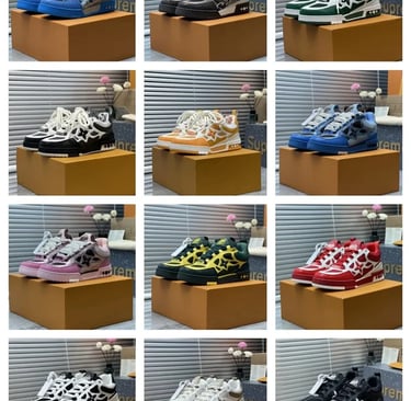 Colorful sneaker finds preview from the Kakobuy shoes spreadsheet
