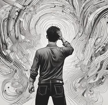 black blue and yellow textile