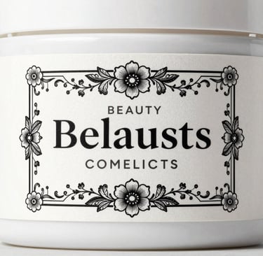 Close-up of vibrant product labels being applied to artisanal food jars in a cozy studio setting