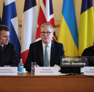 Lodon Summit on Ukraine img credit- JUSTIN TALLIS