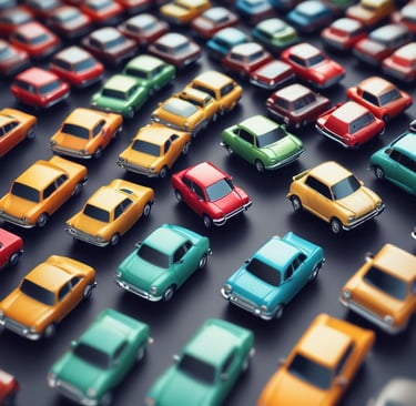 A sleek, modern insurance office with navy and gray tones reflecting professionalism.