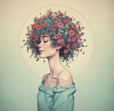 A sleek, modern insurance office with navy and gray tones reflecting professionalism.