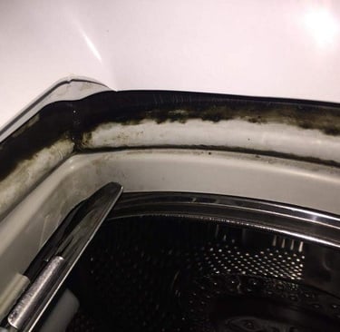 Joint machine à laver sale