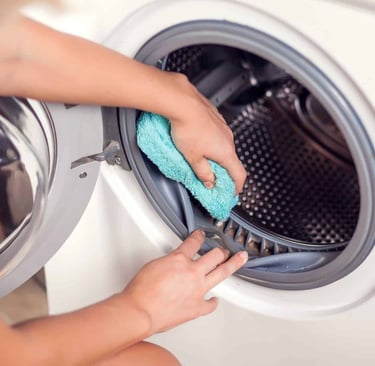 nettoyage du joint de la machine à laver