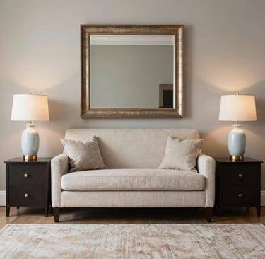Bright living room with modern inventory