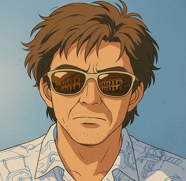 Portrait of Dan C. Lord author illustration