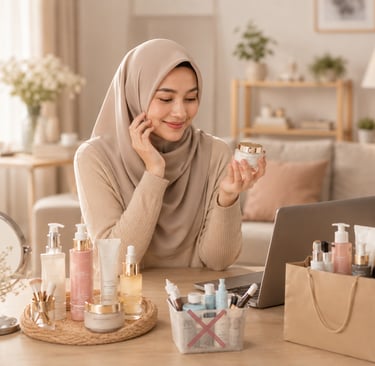 Produk oriflame dipakai sehari-hari dan repeat ordernya tinggi