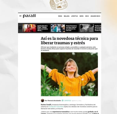 Estres; trauma; temblor; neurogenic; liberación estres , nervio vago, polivagal