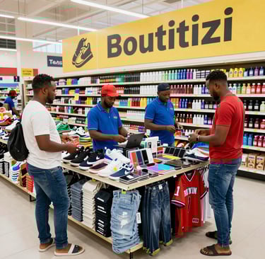 Close-up of sleek modern electronics gadgets glowing softly against a dark background.