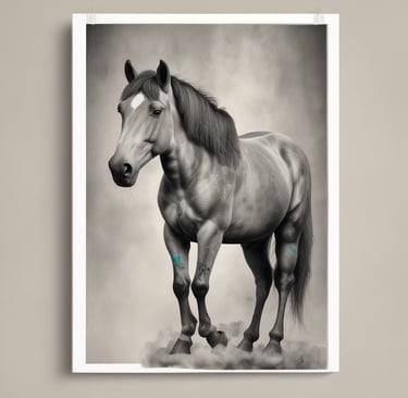 A collection of white mugs with bright red Kuda Beruang logos arranged on a shelf