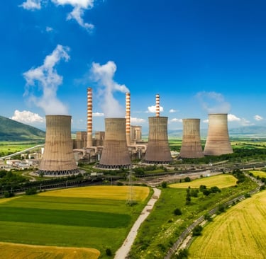 Nuclear energy graphic