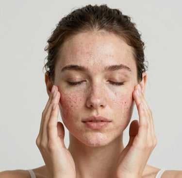 professional vascular skin treatment for redness and irritation in Hamilton clinic