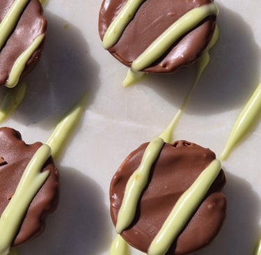 Filo krustader med recept Dubai Choklad