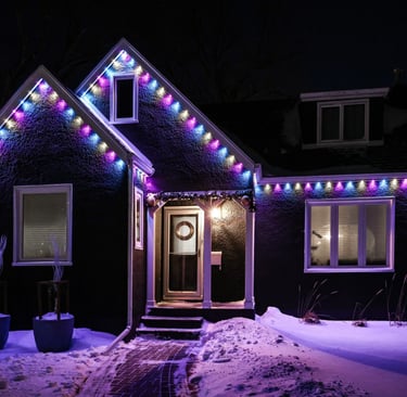 MyLites permanent Christmas LED outdoor lighting