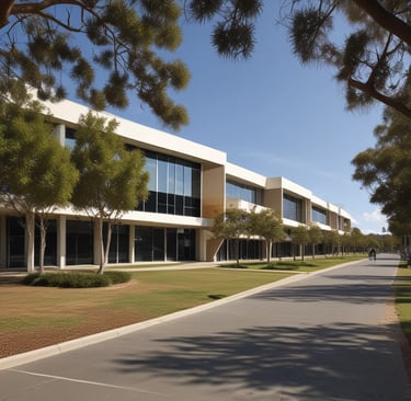 photo of white staircase