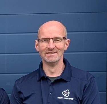 Portrait of Simon Holroyd, Logistics Manager