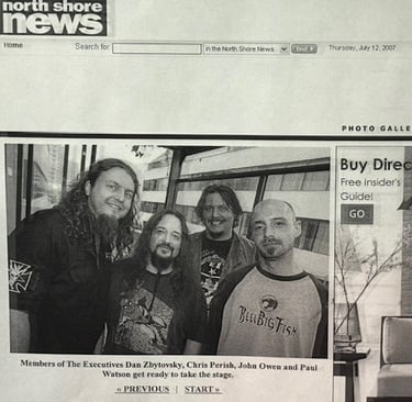 The Executives featured on North Shore News