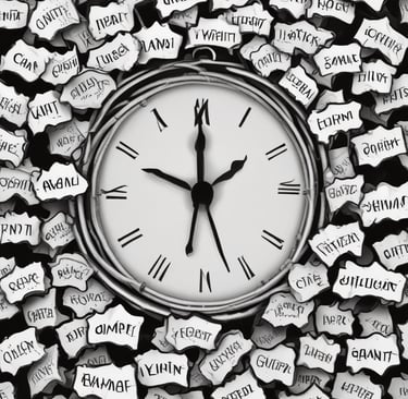 A warm, inviting workspace with a notebook, pen, and a cup of coffee beside a softly glowing lamp.