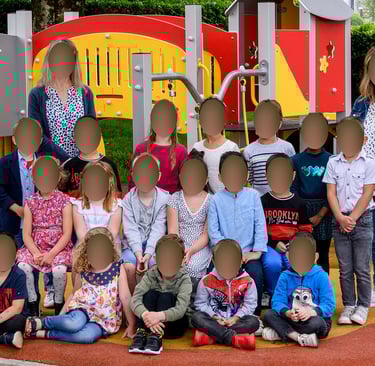 Photo de classe maternelle