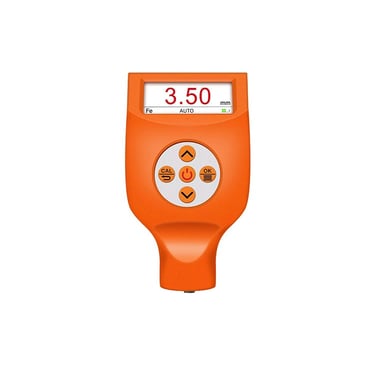 Digital coating thickness gauge with orange