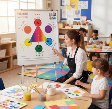 Learning the primary and secondary color