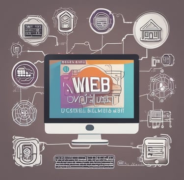 Image showing a responsive business website with clean design and easy navigation.