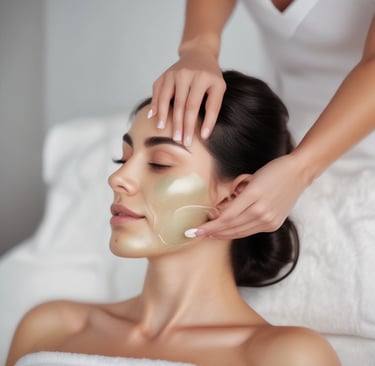 Creative shot of a stylist at work with the client’s website open on a tablet nearby for appointment notes.