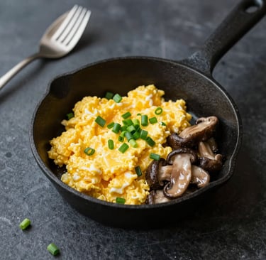 A swirl of creamy pink raspberry ice-cream in a gold pedestal bowl with fresh raspberries.