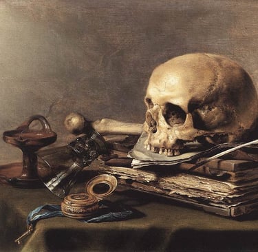  Pieter Claesz, vers 1630 vanité