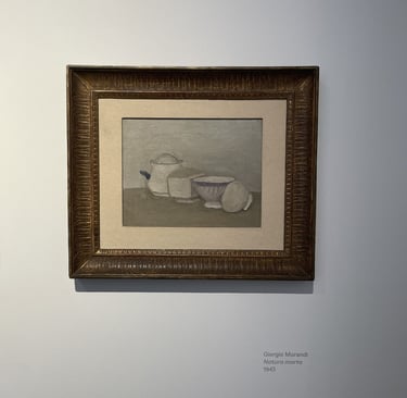 morandi nature morte musee rome
