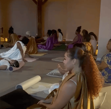 Meditation spa event at Sentiment Sessions