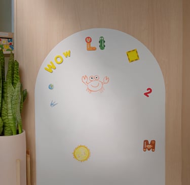 Pizarra Arco Ferroso para niños