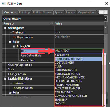 ifc bim data in xcad