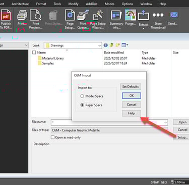 CGM File Import in xCAD