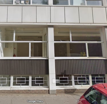 AristoGp private clinic entrance in Portpool Lane EC1N.