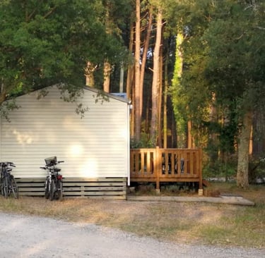 photo du camping les chênes à Vieux Boucau