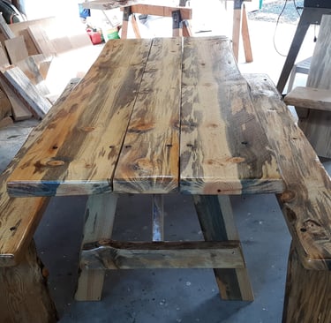 blued pine, custom designed, unique