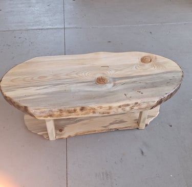 blued pine coffee table, beautiful and unique